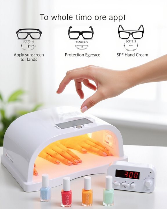 120w nail lamp safety