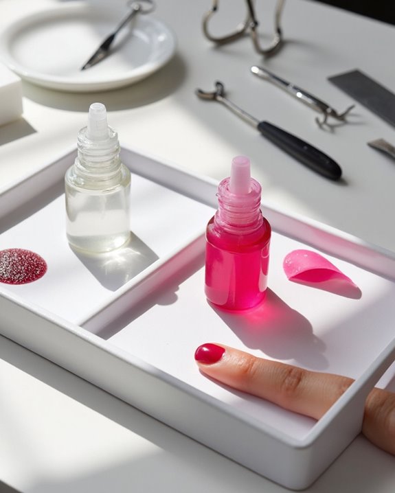 acetone versus non acetone removers