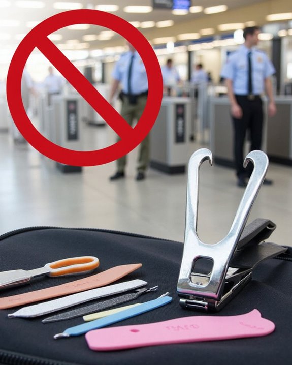 approved in flight grooming tools