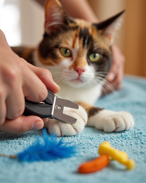 blanket burrito nail technique