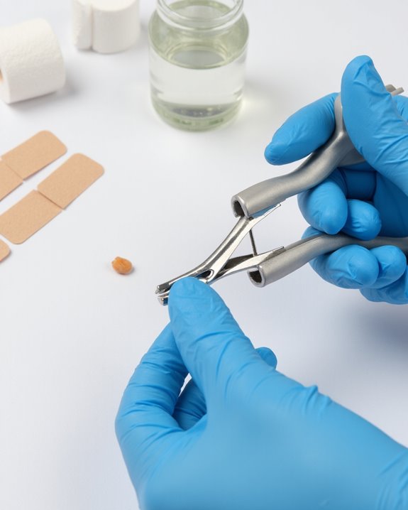 cut skin tag safely