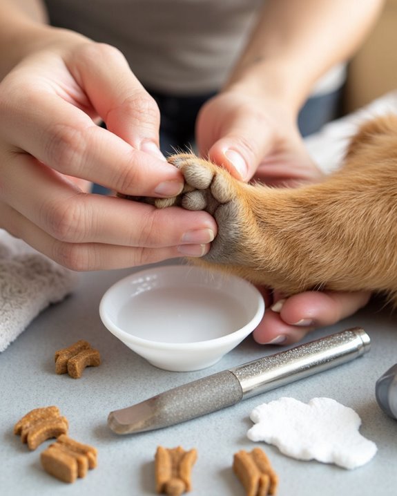 dog nail cutting alternative