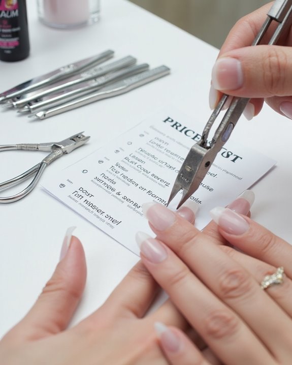 factors affecting nail prices