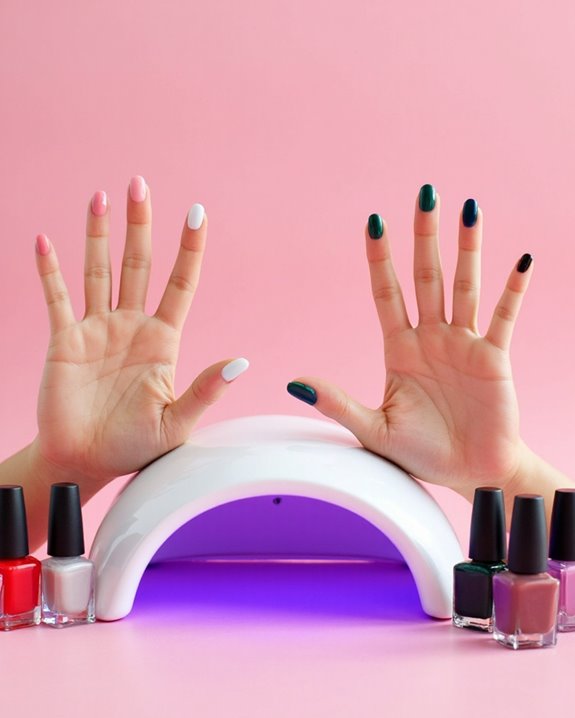 hybrid uv gel polishes
