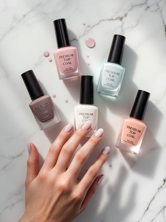 long lasting nail top coats