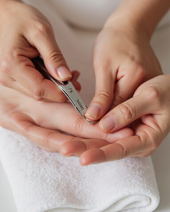 precise nail clipper grip