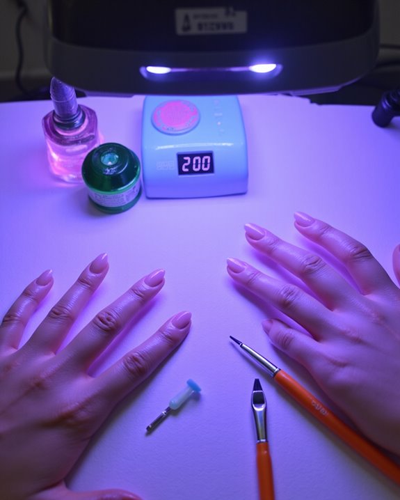 professional mixed media gel manicures