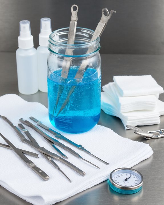 proper immersion and dilution