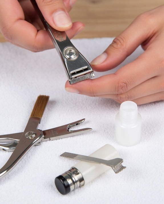 regular nail clippers maintenance