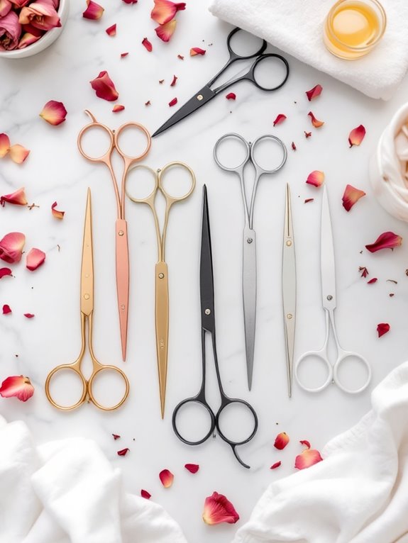 salon quality cuticle scissors