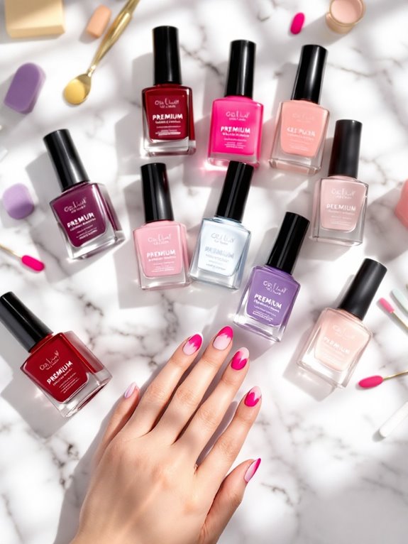 salon quality gel polishes
