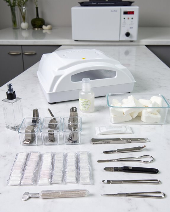 sanitation essentials for nails