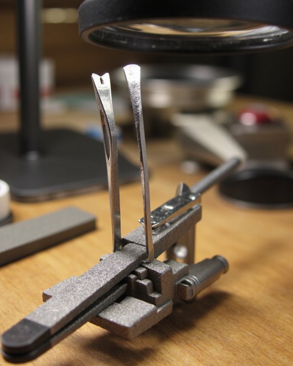secure jaws with screw nut