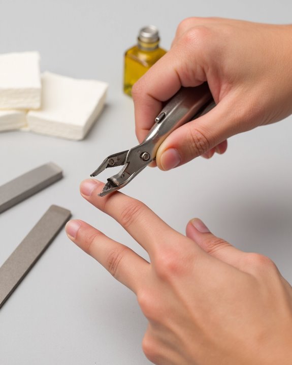 trim sides then center