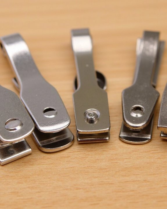 utilizing holes in clippers